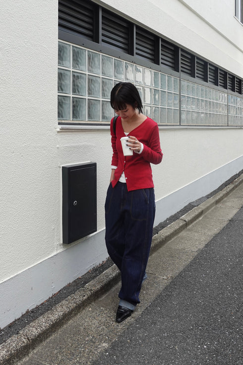 ニットフィットカーデ